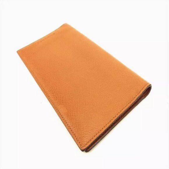 BVLGARI long bill crawling Classico logo leather Authentic USED - Picture 4 of 9